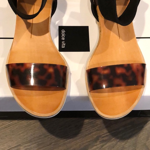 Dolce Vita Cork Wedge Sandals - Picture 6 of 6